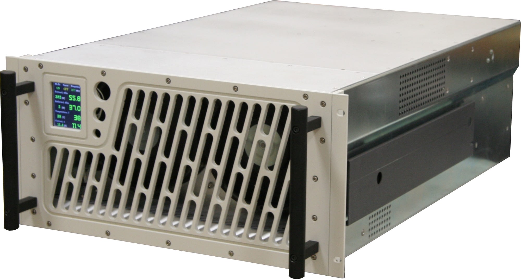 L-Band High Power Amplifier 400W DHPA 1670X Front Angle