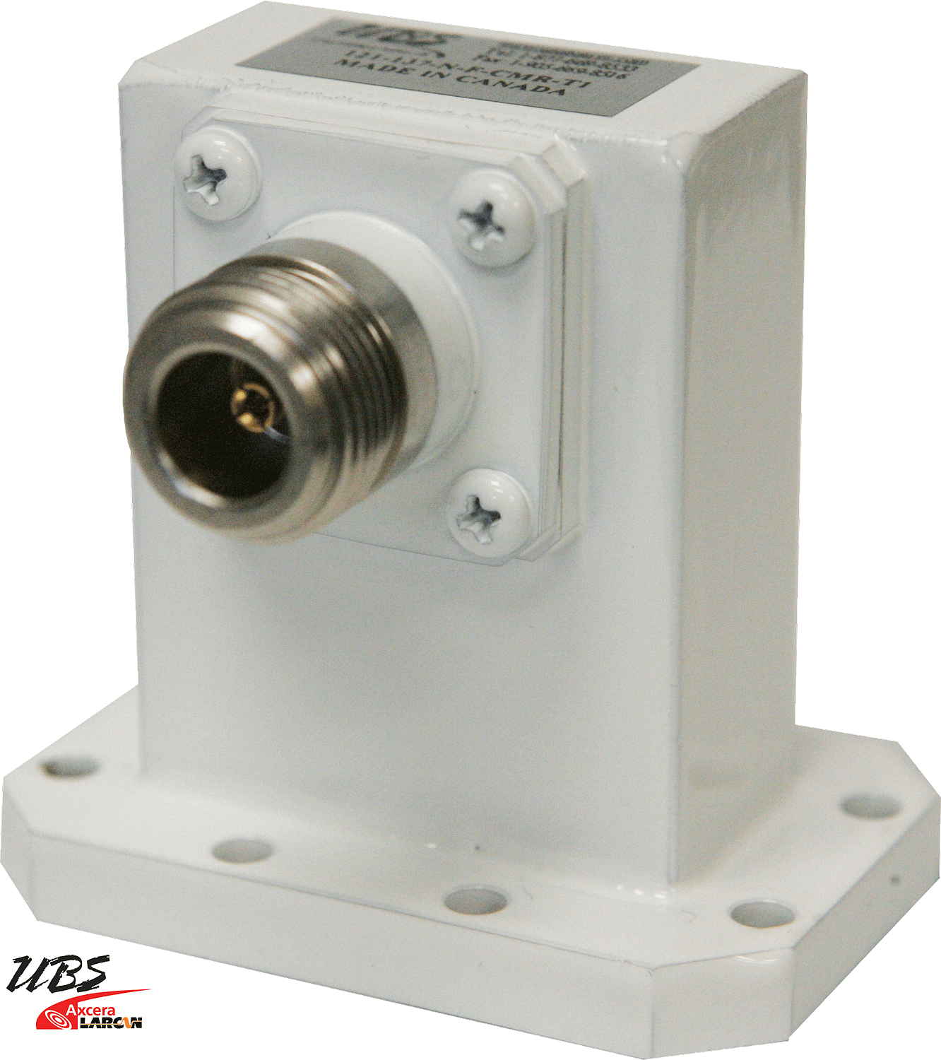 Waveguide to coaxial adapter transition N-Type, CMR